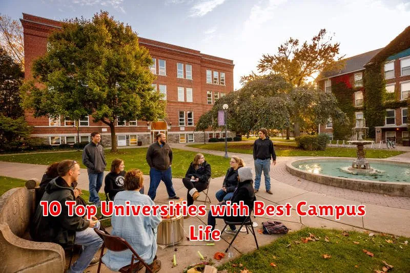 10 Top Universities with Best Campus Life