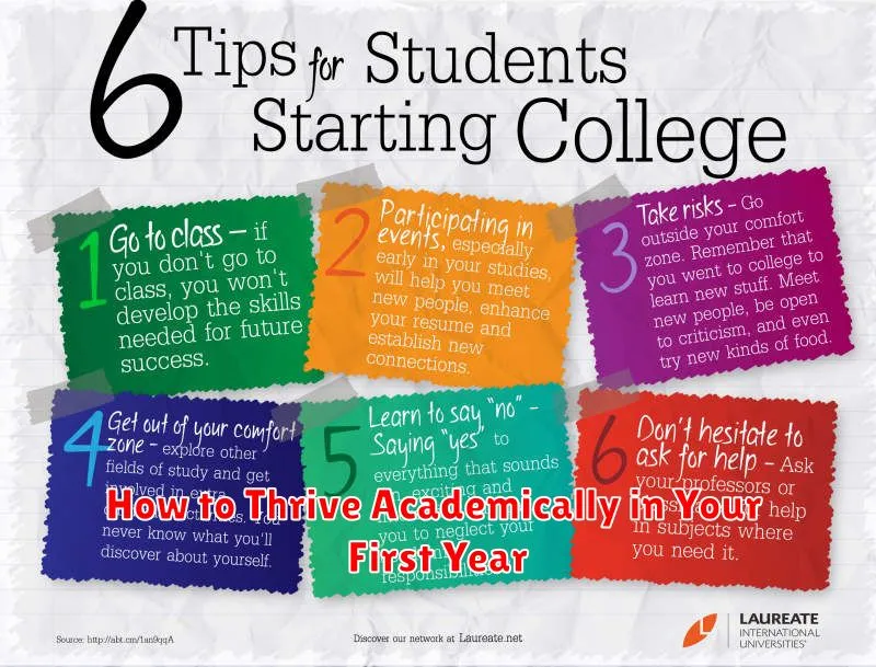 How to Thrive Academically in Your First Year