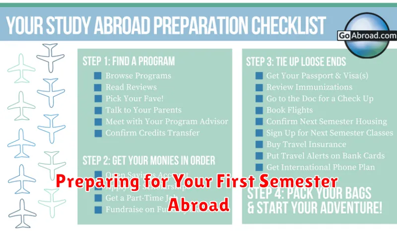 Preparing for Your First Semester Abroad