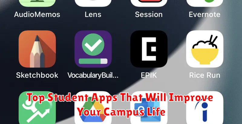 Top Student Apps That Will Improve Your Campus Life